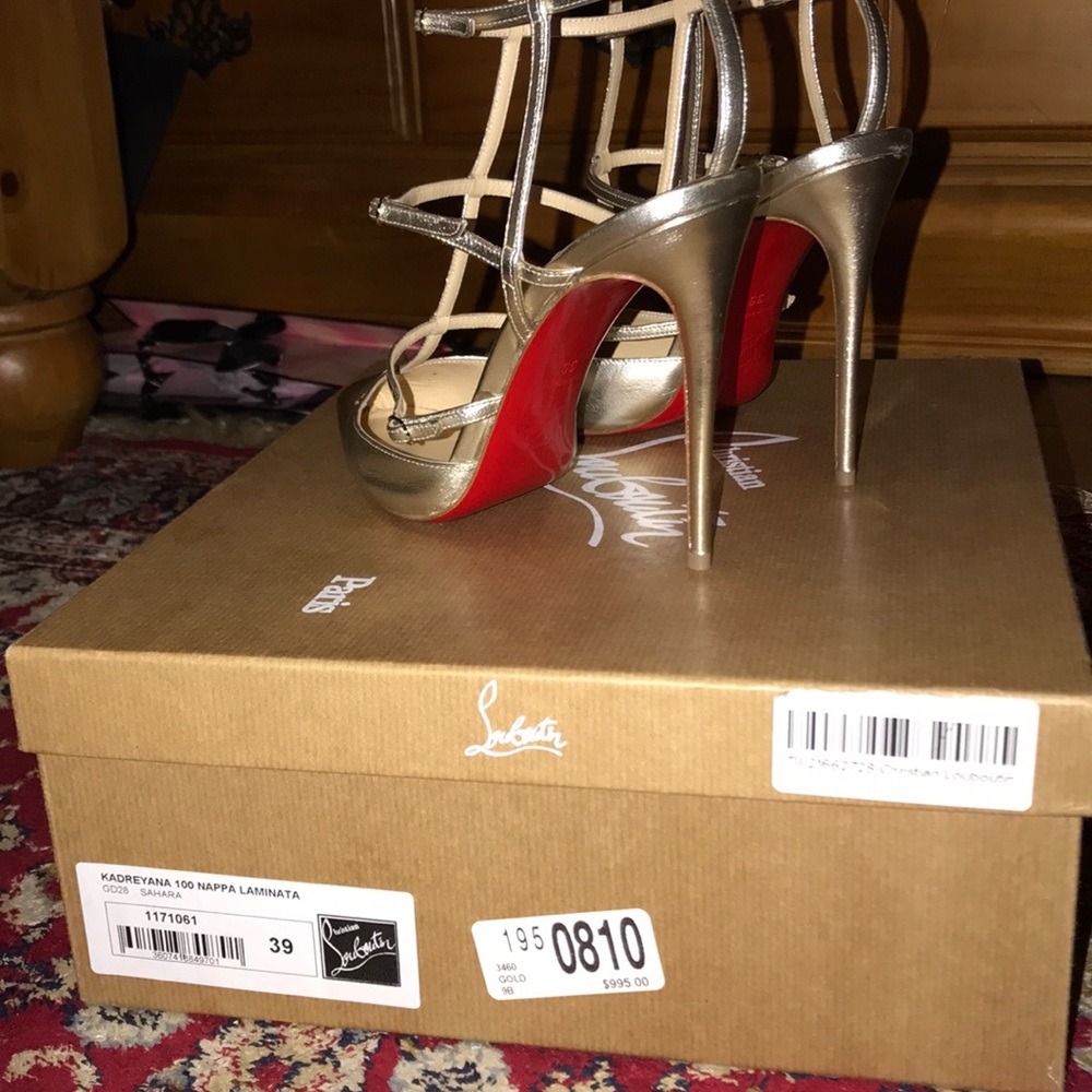 SOLD Christian Louboutin Kadreyana 100 Nappa - Picture 4 of 7